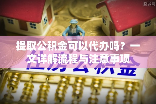 鹤峰提取公积金可以代办吗？一文详解流程与注意事项