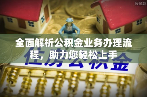 鹤峰全面解析公积金业务办理流程，助力您轻松上手