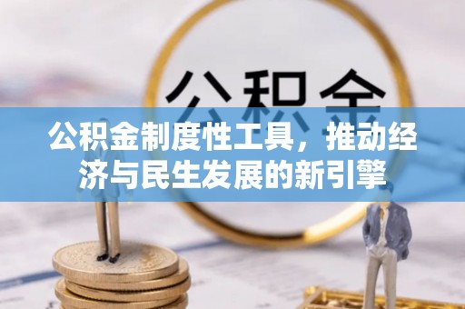 鹤峰公积金制度性工具，推动经济与民生发展的新引擎