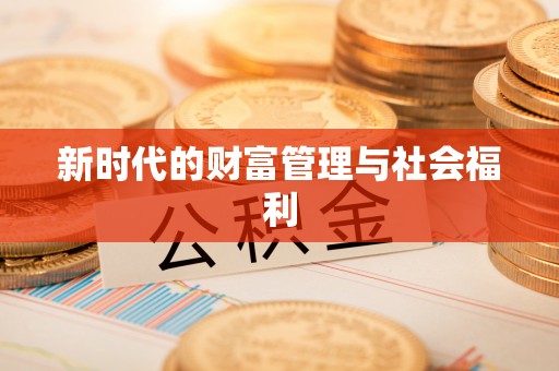 鹤峰新时代的财富管理与社会福利
